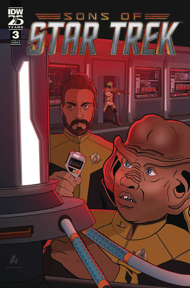 Star Trek Sons Of Star Trek #3 Cover B Harvey