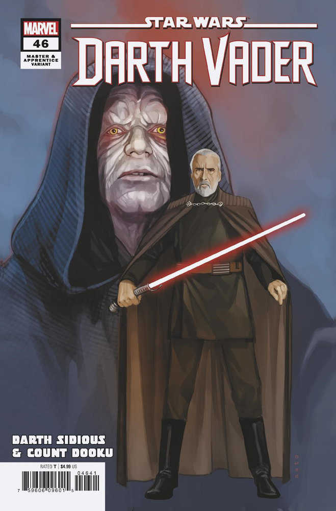 Star Wars Darth Vader (2020) #46 Phil Noto Darth Sidious & Count Dooku Master & Apprentice Variant