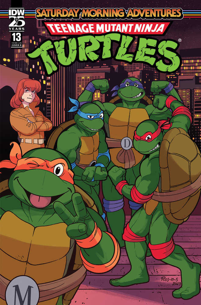 Teenage Mutant Ninja Turtles: Saturday Morning Adventures (2023-) #13 Variant B (Rosanas)