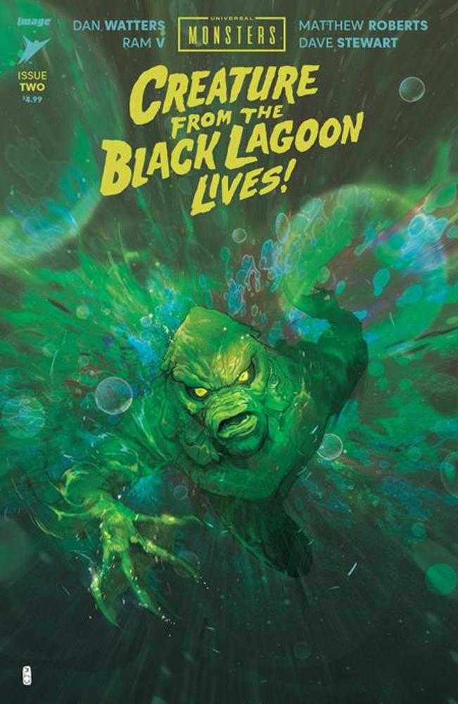 Universal Monsters Creature From The Black Lagoon Lives #2 (Of 4) Cover F Christian Ward Variant (1:75)