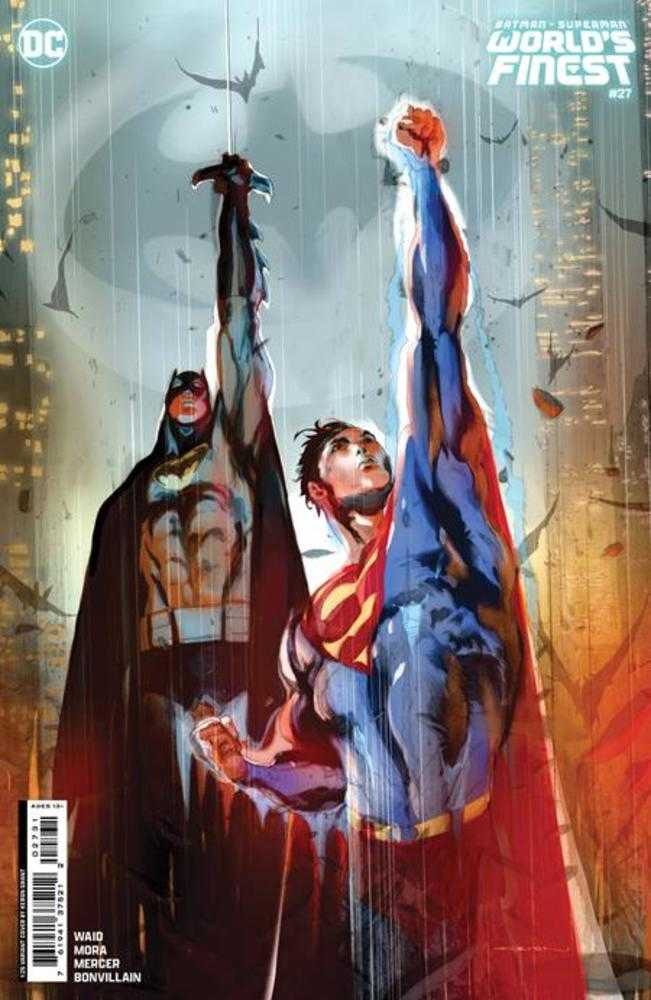 Batman Superman Worlds Finest #27 Cover D (1:25) Keron Grant Card Stock Variant