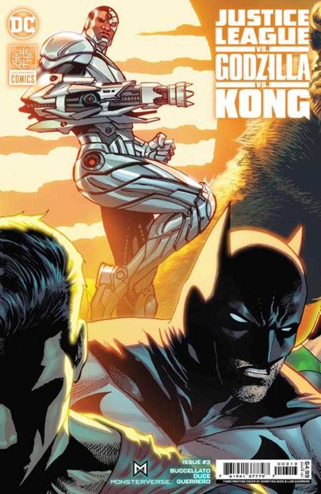 Justice League vs Godzilla vs Kong #3 Variant (Final Printing) (Subscription)