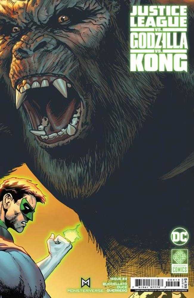 Justice League vs Godzilla vs Kong #4 Variant (Final Printing)