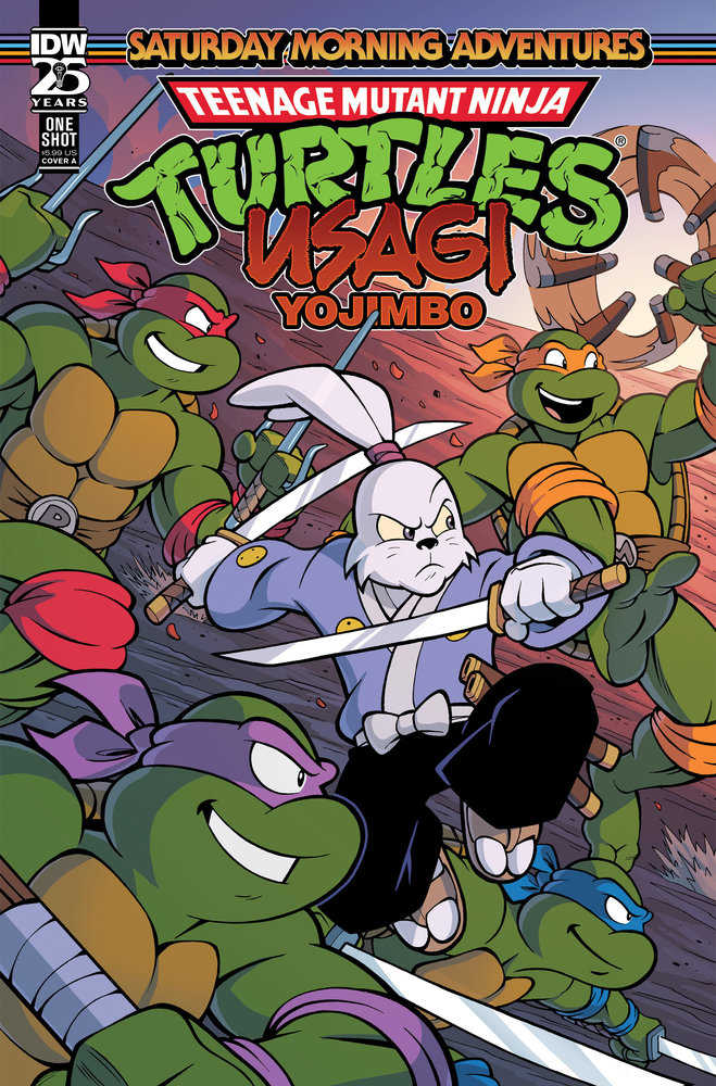 Teenage Mutant Ninja Turtles/Usagi Yojimbo Saturday Morning Adventures (One Shot) Cover A (Lawrence)