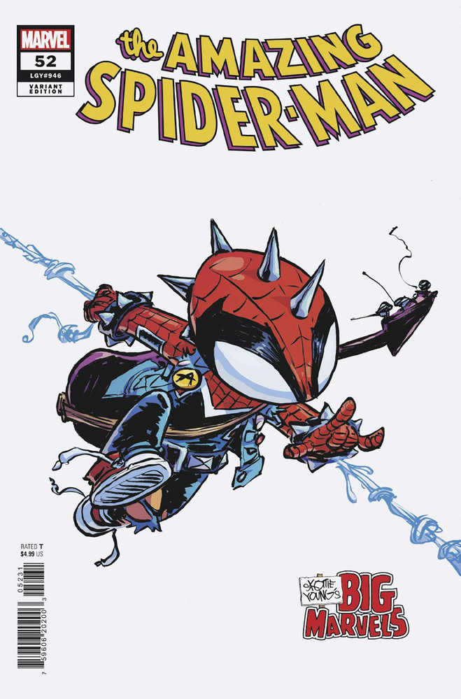 Amazing Spider-Man (2022) #52 Skottie Young's Big Marvel Variant