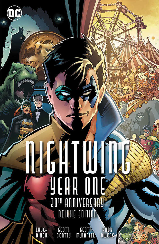 Nightwing Year One 20th Anniversary Deluxe Edition Hardcover Book Market Scott McDaniel Edition