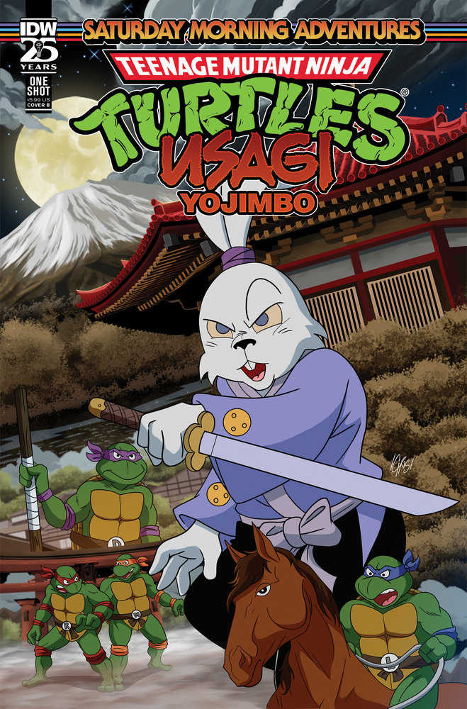 Teenage Mutant Ninja Turtles/Usagi Yojimbo Saturday Morning Adventures (One Shot) Variant B (Jones)