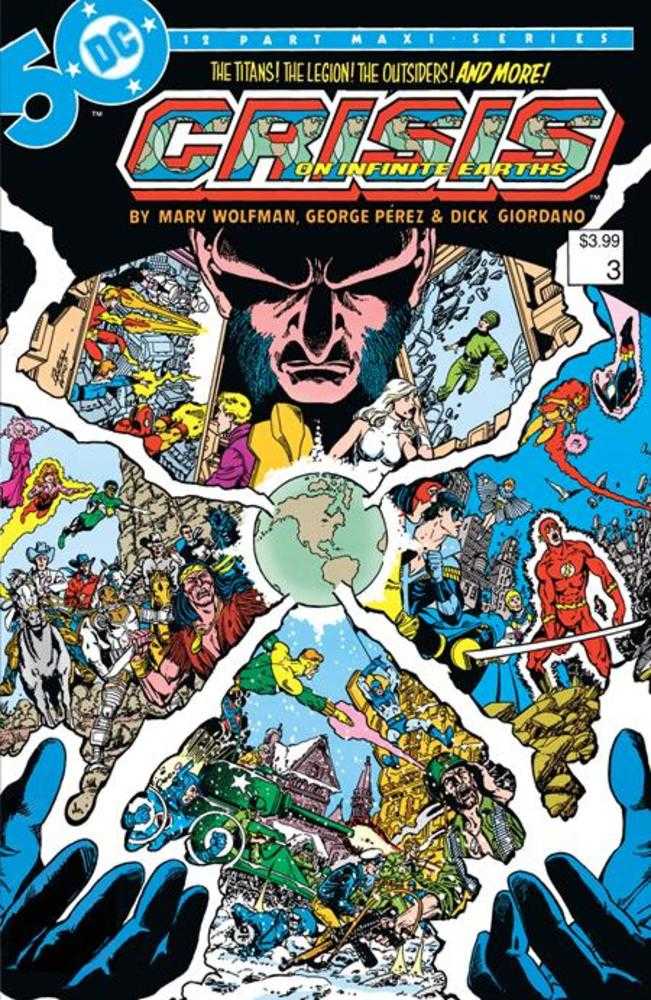 Crisis On Infinite Earths #3 (Of 12) Facsimile Edition Cover A George Perez (Subscription)