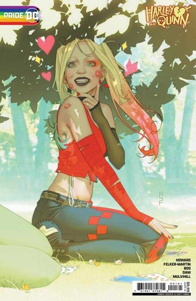 Harley Quinn (2021) #41 Cover D W Scott Forbes DC Pride 2024 Card Stock Variant