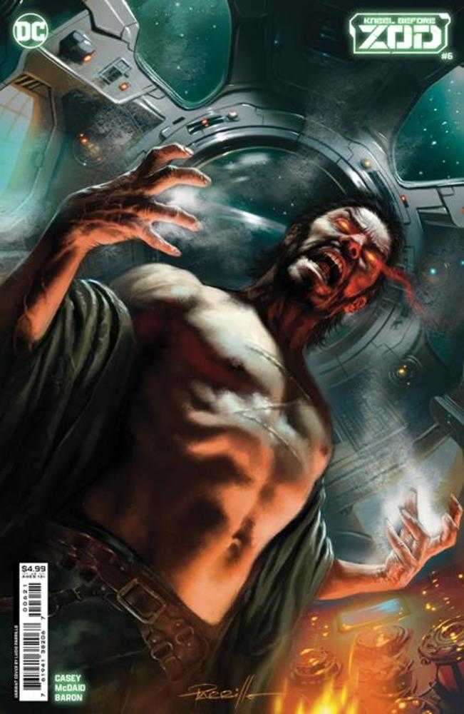 Kneel Before Zod #6 (Of 12) Cover B Lucio Parrillo Card Stock Variant