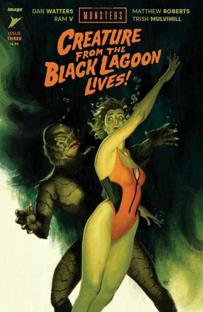 Universal Monsters Creature From The Black Lagoon Lives #3 (Of 4) Cover F  David Talaski Variant (1:75)