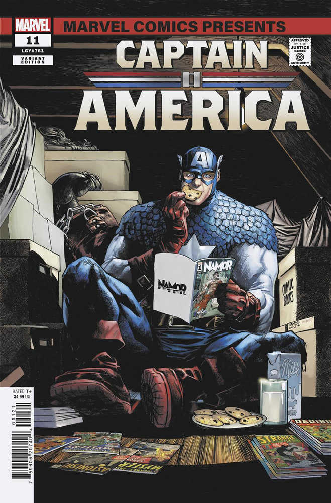 Captain America (2023) #11 Humberto Ramos Marvel Comics Presents Variant [Weapon X-Traction]