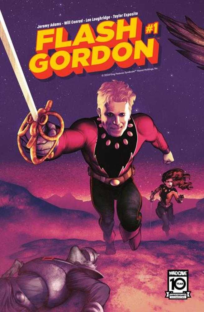 Flash Gordon (2024) #1 Cover B Frazer Irving Connecting Cover Variant