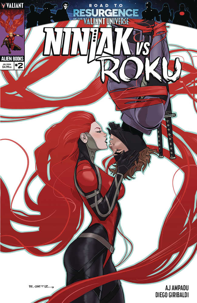 Ninjak vs Roku #2 (Of 4) Cover B Ortiz