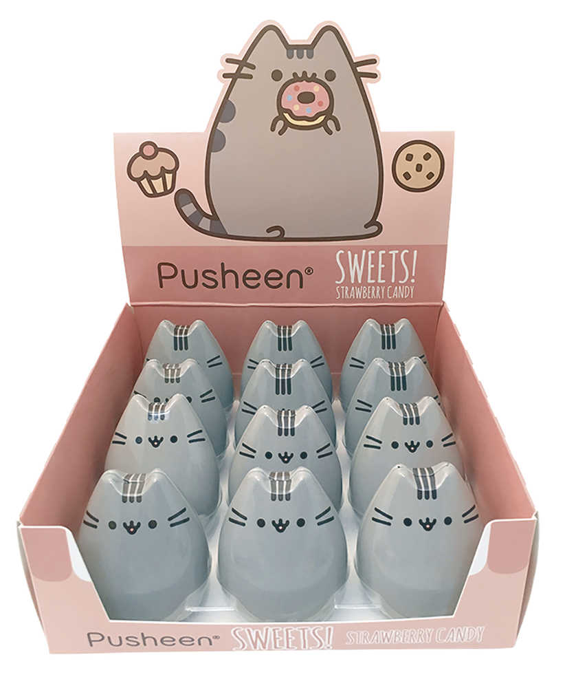 Pusheen Strawberry Candy Tin