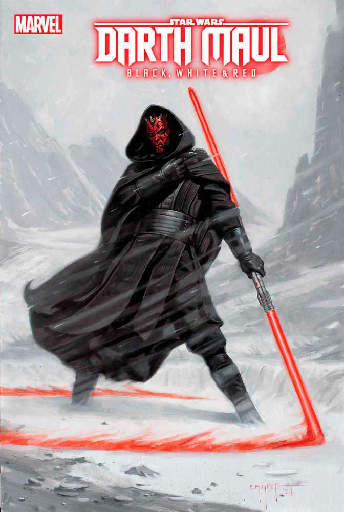 Star Wars Darth Maul Black White & Red #4