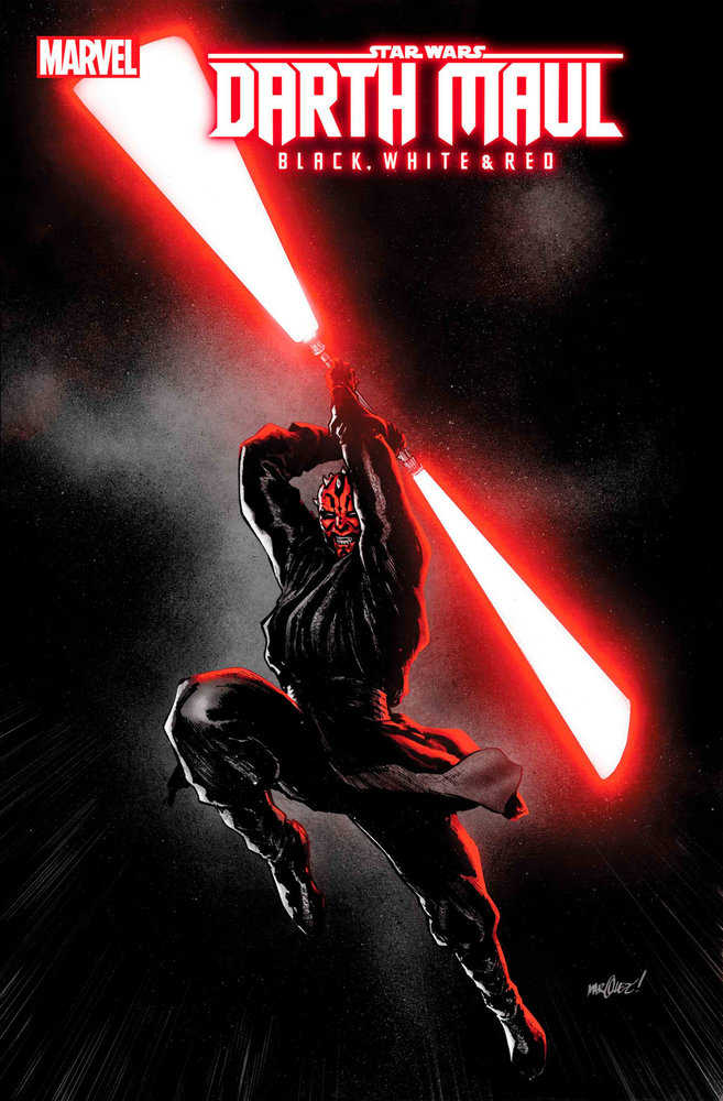 Star Wars Darth Maul Black White & Red #4 Variant (1:25) David Marquez Edition