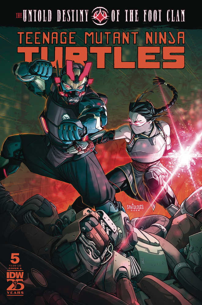 Teenage Mutant Ninja Turtles Untold Destiny Of Foot Clan #5 Cover A (Santolouco)