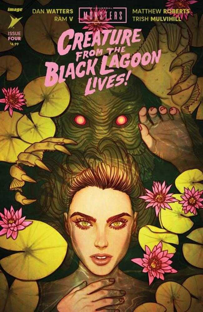 Universal Monsters The Creature From The Black Lagoon Lives #4 (Of 4) Cover B Jenny Frison Variant