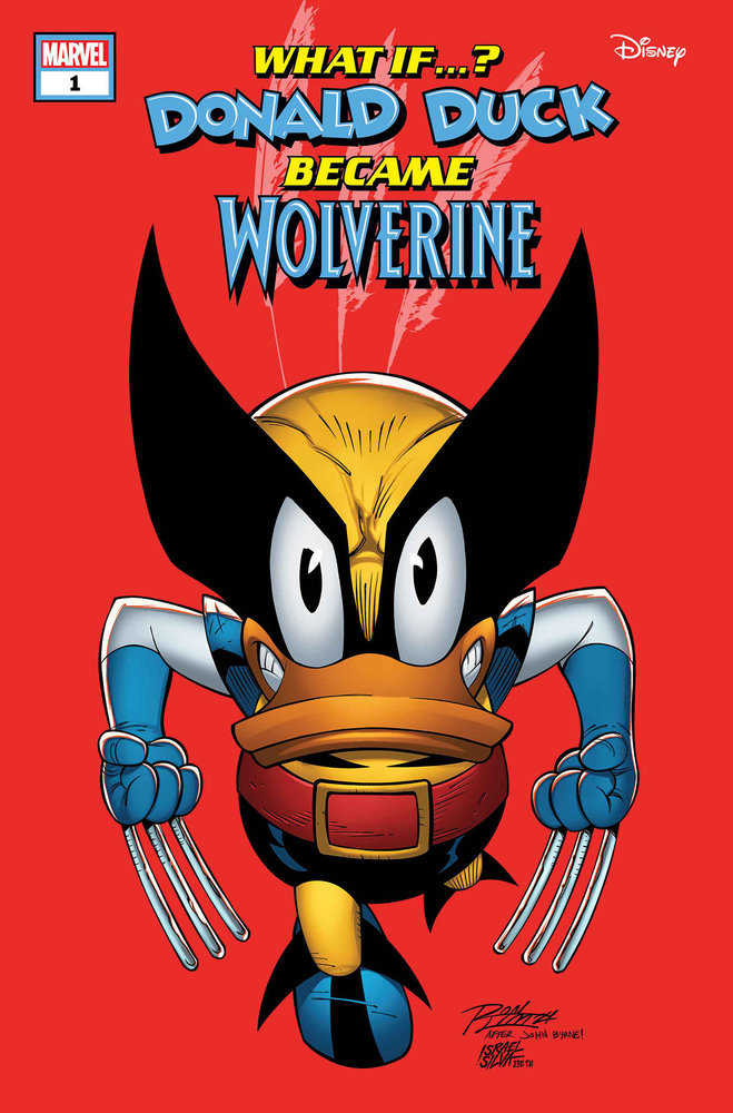 Marvel & Disney: What If...? Donald Duck Became Wolverine #1 Ron Lim Variant