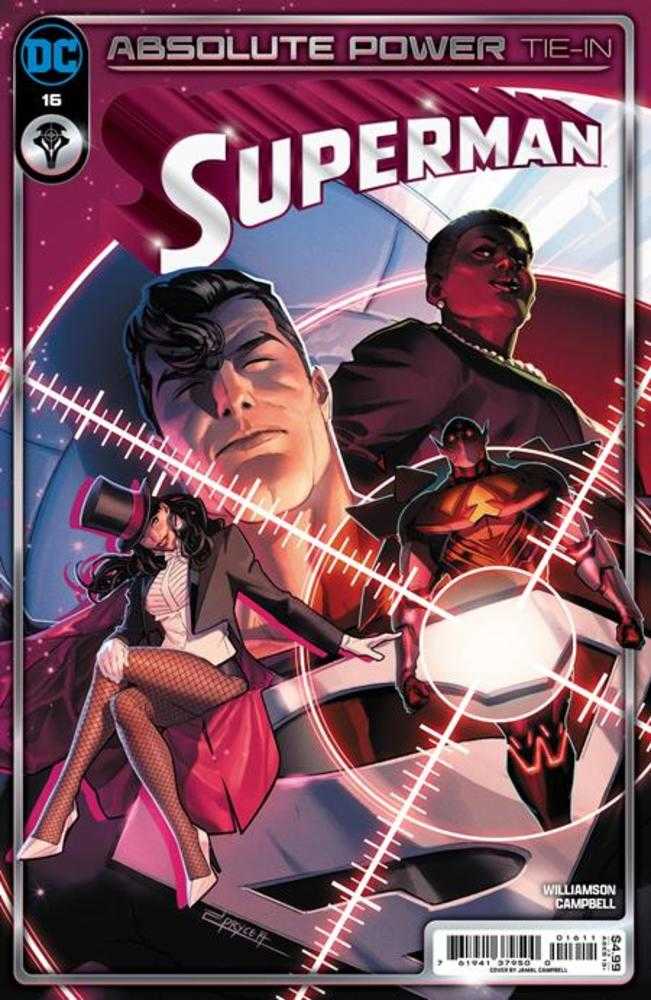 Superman (2023) #16 Cover A Jamal Campbell (Absolute Power)