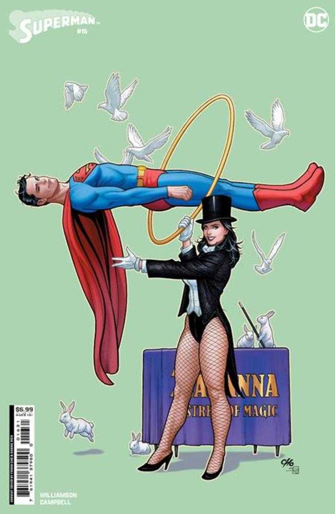 Superman (2023) #16 Cover C Frank Cho Card Stock Variant (Absolute Power)