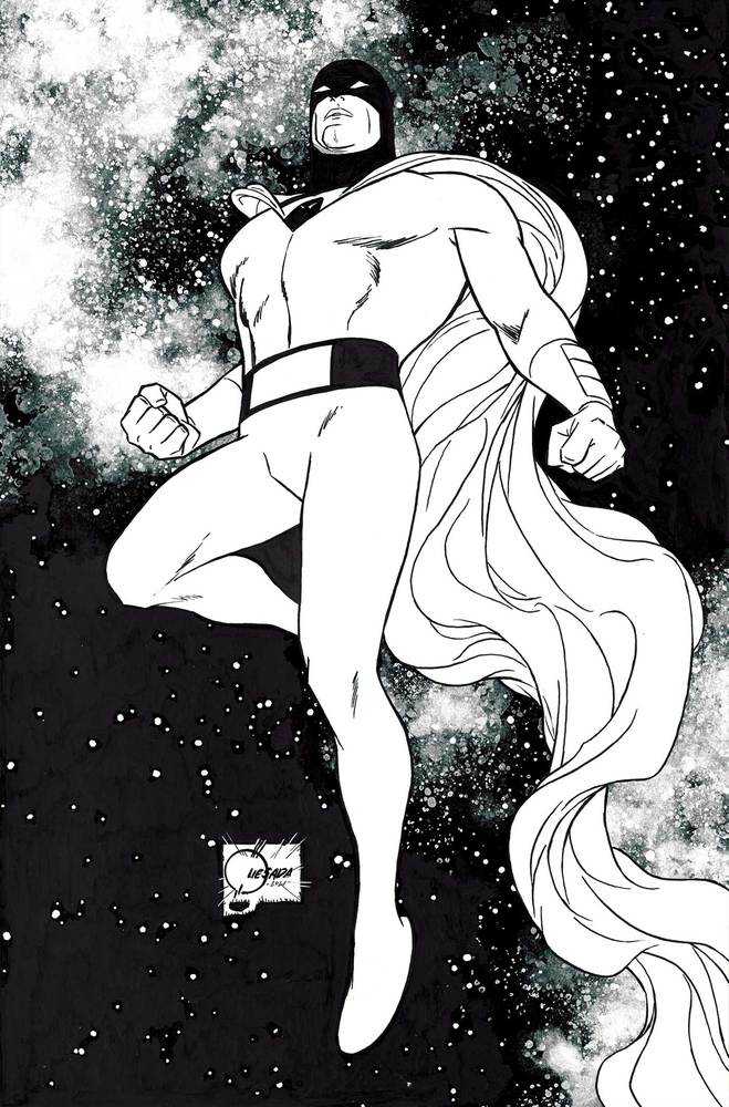 Space Ghost (2024) #2 Cover X (1:7) FOC Quesada Black & White Virgin Variant Edition