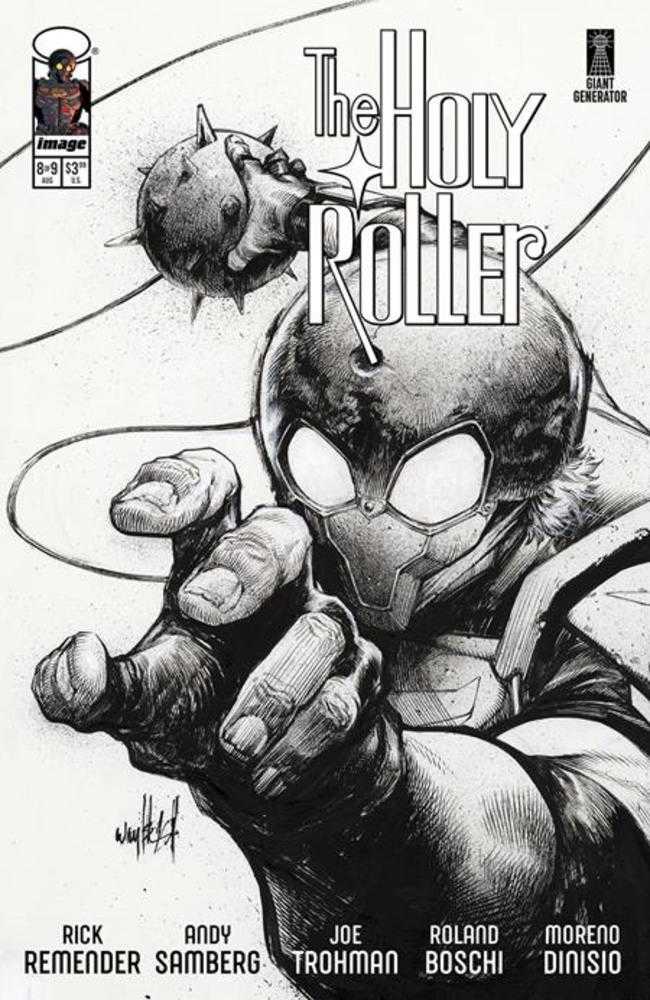 Holy Roller #8 (Of 9) Cover B (1:10) Jonathan Wayshak Variant