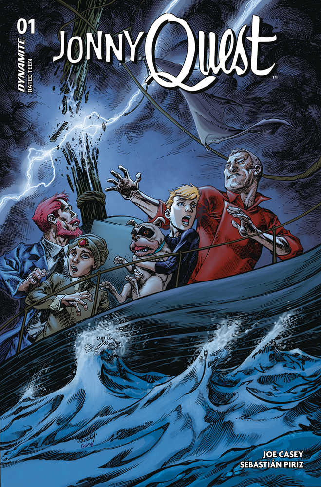 Jonny Quest (2024) #1 Cover Q (1:15) Raney Foil Variant Edition