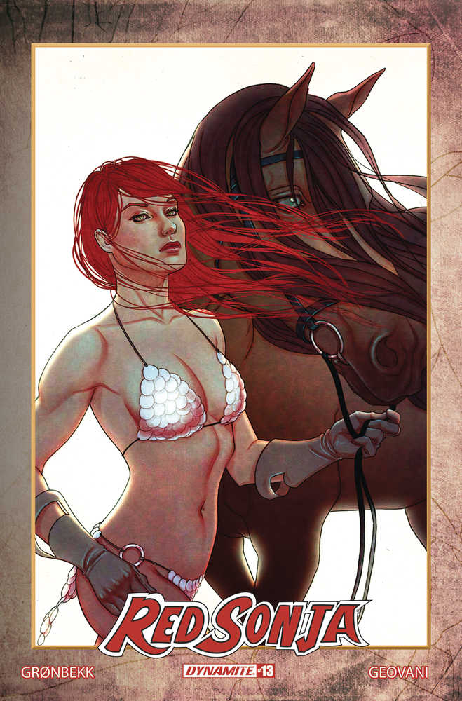 Red Sonja 2023 #13 Cover F (1:10) Frison Modern Icon Variant Edition