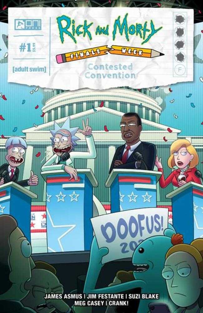 Rick And Morty Finals Week Contested Convention (One Shot) Cover A Blake