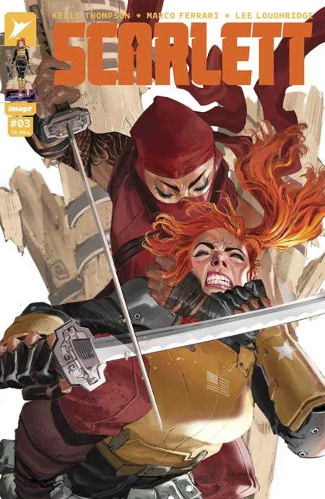 Scarlett #3 (Of 5) Cover E  Eric Canete Variant (1:50)