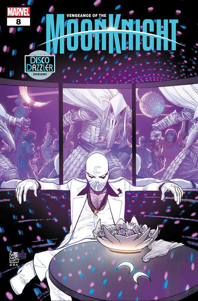 Vengeance Of The Moon Knight (2024) #8 Giuseppe Camuncoli Disco Dazzler Variant