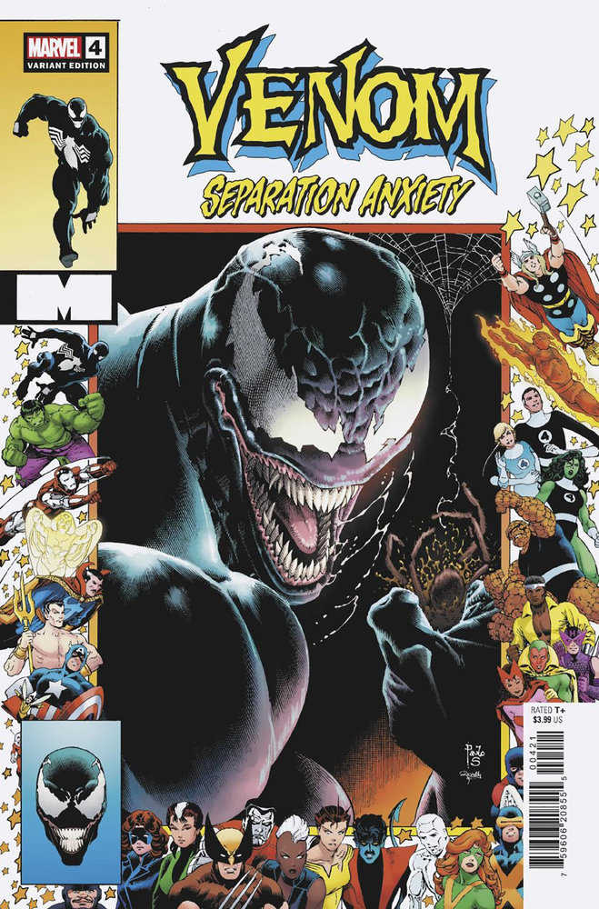 Venom Separation Anxiety #4 Paulo Siqueira Homage Variant