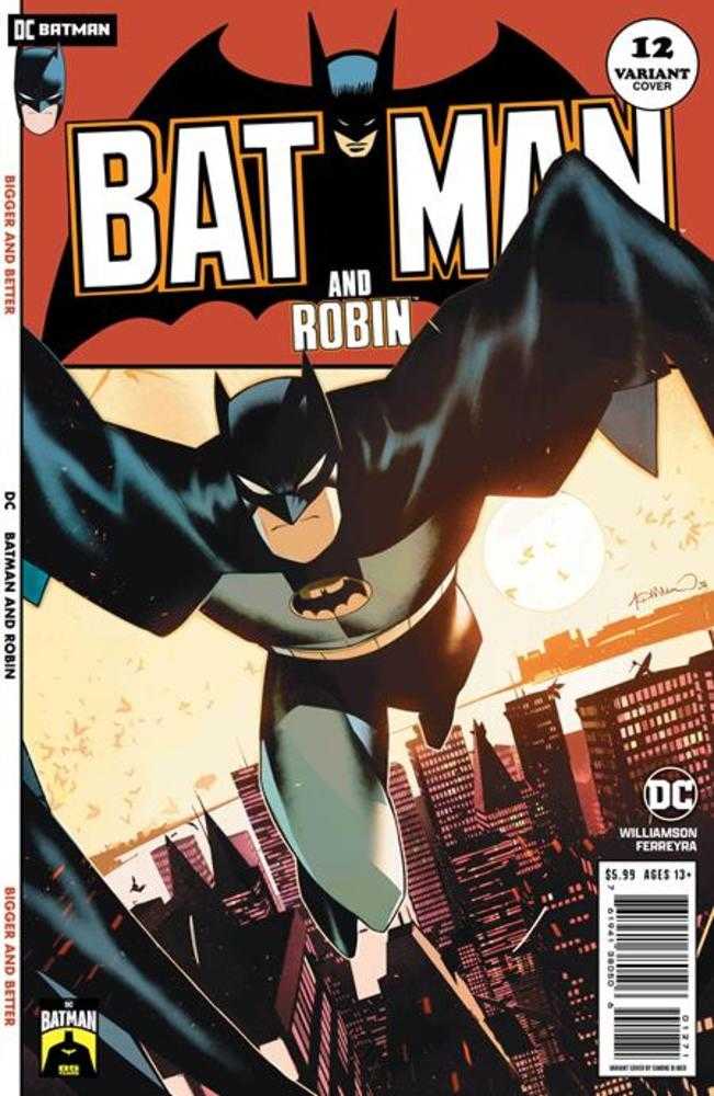 Batman And Robin (2023) #12 Cover D Simone Di Meo Batman 85th Anniversary Card Stock Variant