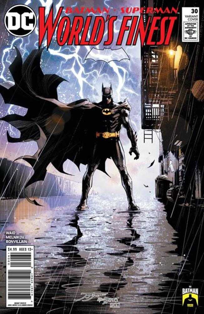 Batman Superman Worlds Finest #30 Cover D Jorge Jimenez Batman 85th Anniversary Card Stock Variant