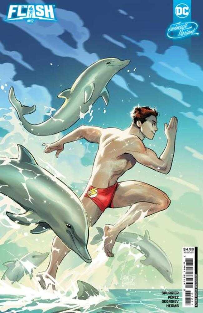 Flash (2023) #12 Cover E Mirka Andolfo Swimsuit Card Stock Variant