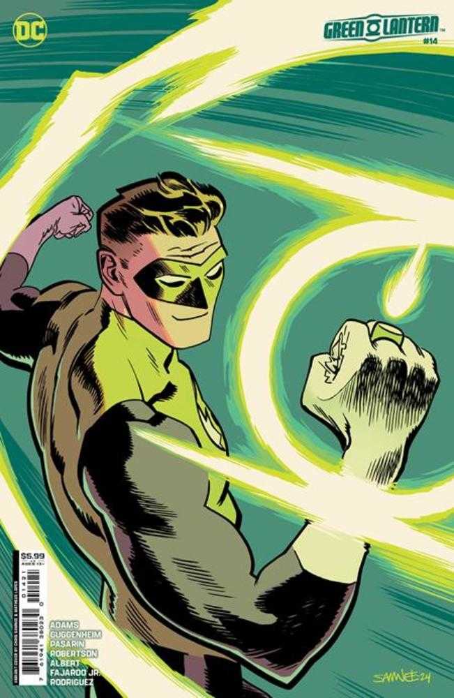 Green Lantern (2023) #14 Cover B Chris Samnee Card Stock Variant (Absolute Power)