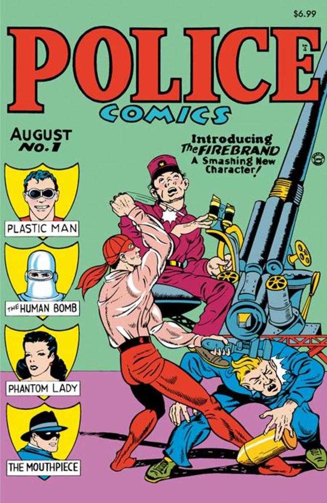 Police Comics #1 Facsimile Edition