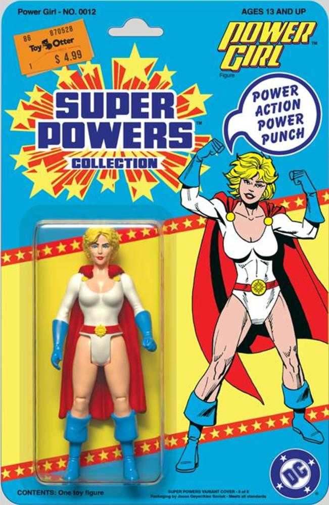 Power Girl (2023) #12 Cover D Jason Geyer & Alex Saviuk DC Super Powers Card Stock Variant