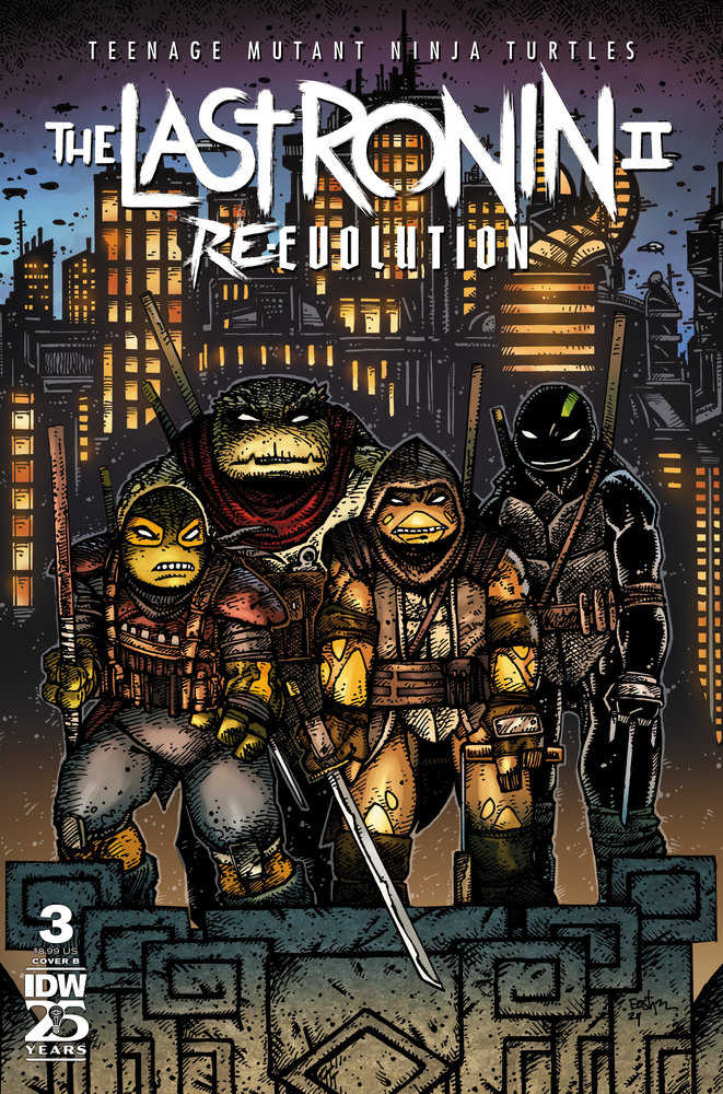 Teenage Mutant Ninja Turtles: The Last Ronin II - Re-Evolution #3 Variant B (Eastman)