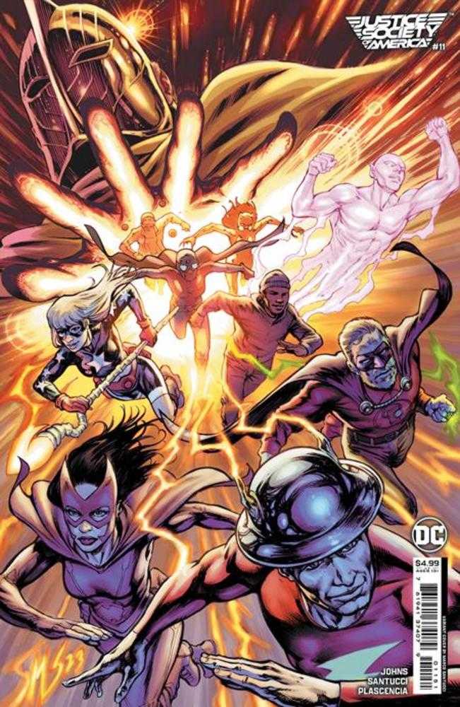 Justice Society Of America (2023) #11 (Of 12) Cover D Marco Santucci Card Stock Variant (Res)