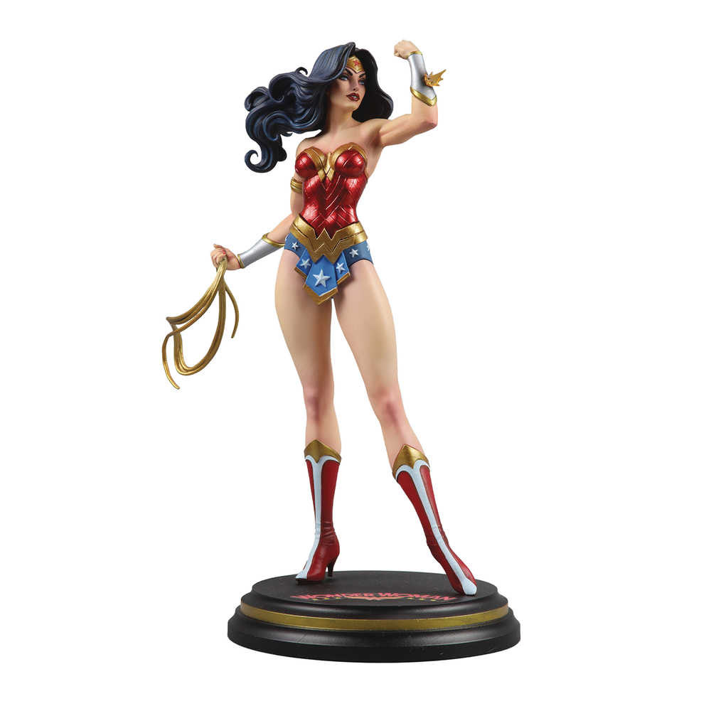 DC Direct Cover Girls Wonder Woman By Campbell Statue