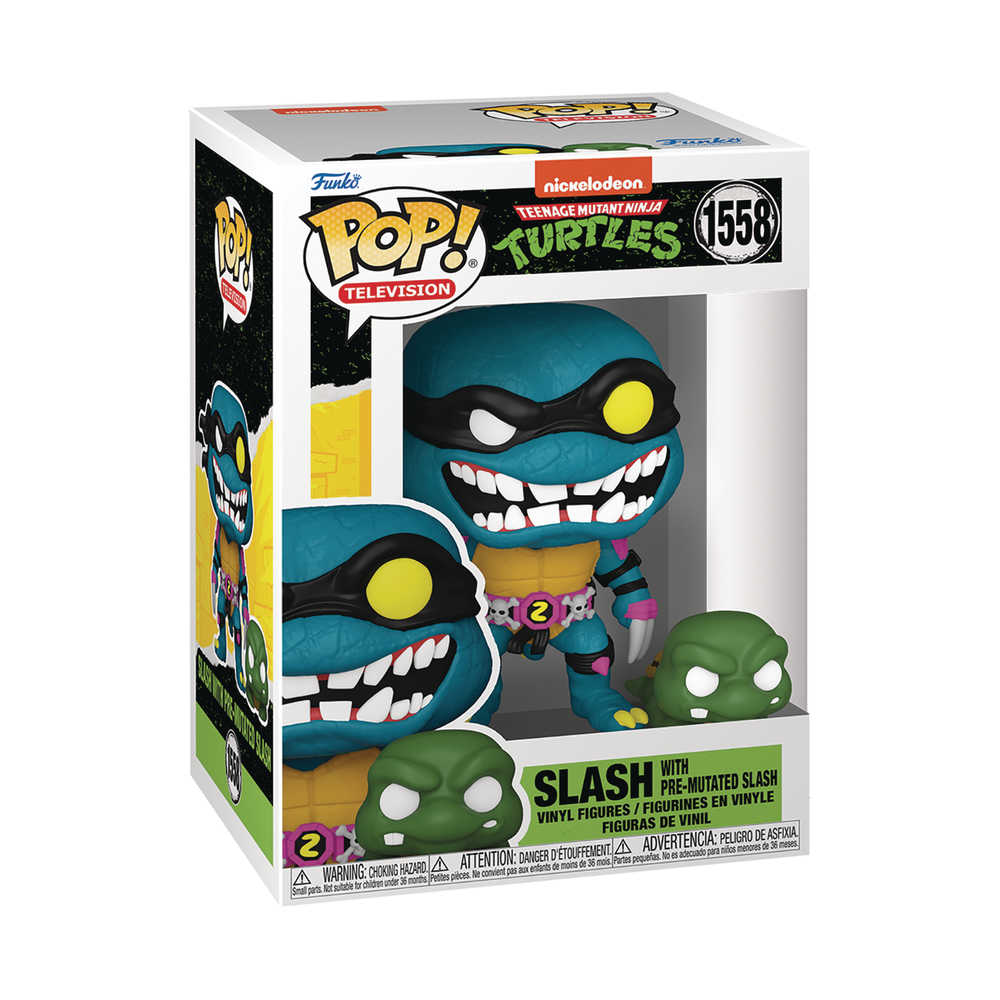 Pop & Buddy Teenage Mutant Ninja Turtles S4 Slash & Mouser Vinyl Figure