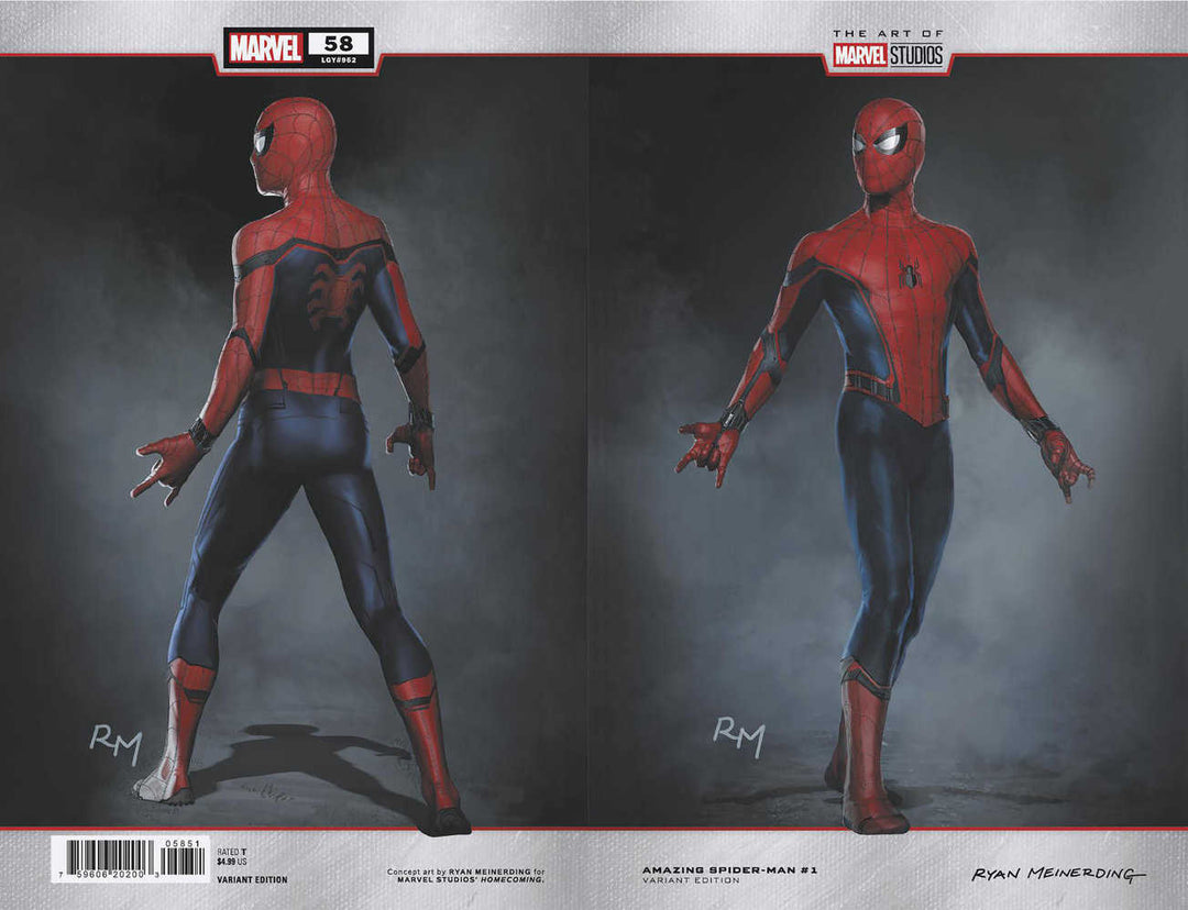 Amazing Spider-Man (2022) #58 Wraparound Marvel Studios Variant