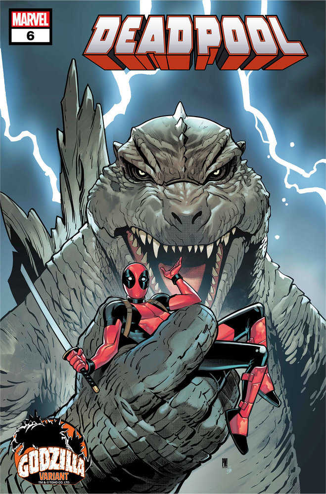 Deadpool (2024) #6 Paco Medina Godzilla Variant