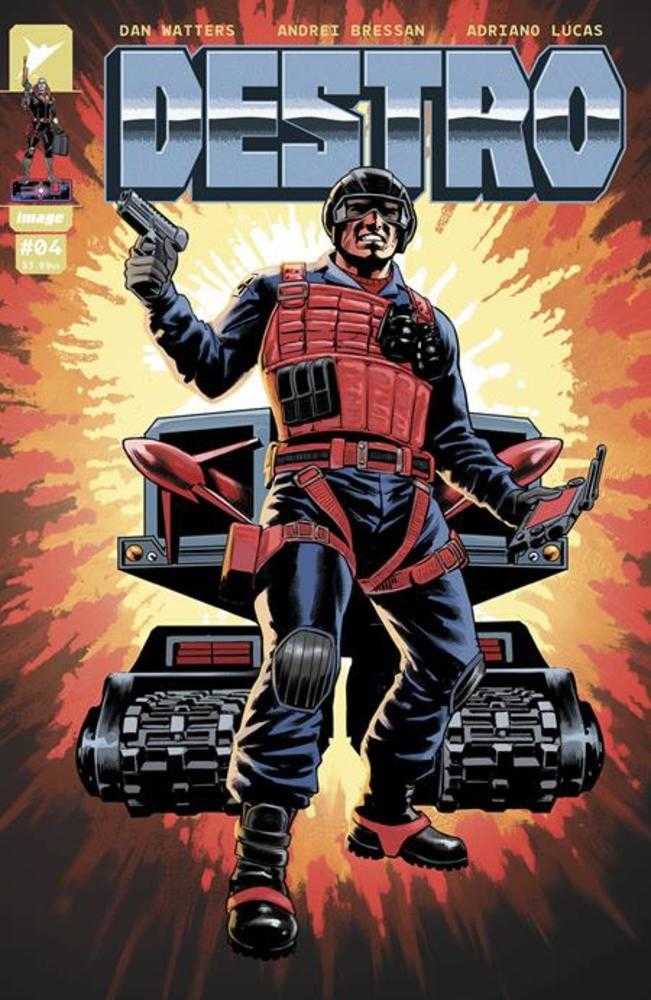 Destro #4 (Of 5) Cover D (1:25) Travis Moore Variant