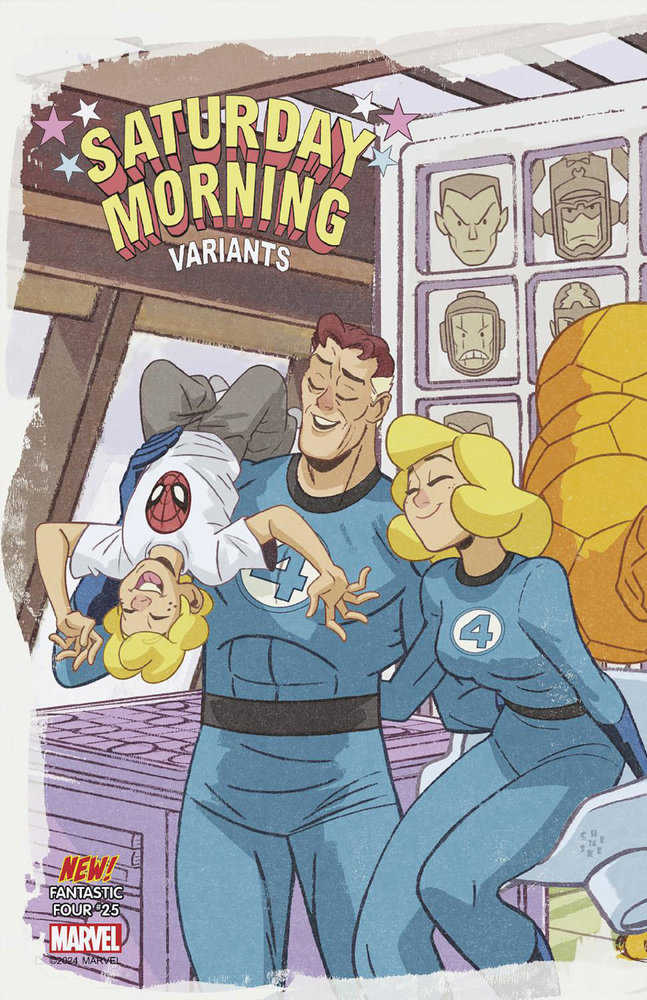 Fantastic Four (2023) #25 Sean Galloway Saturday Morning Connecting Variant