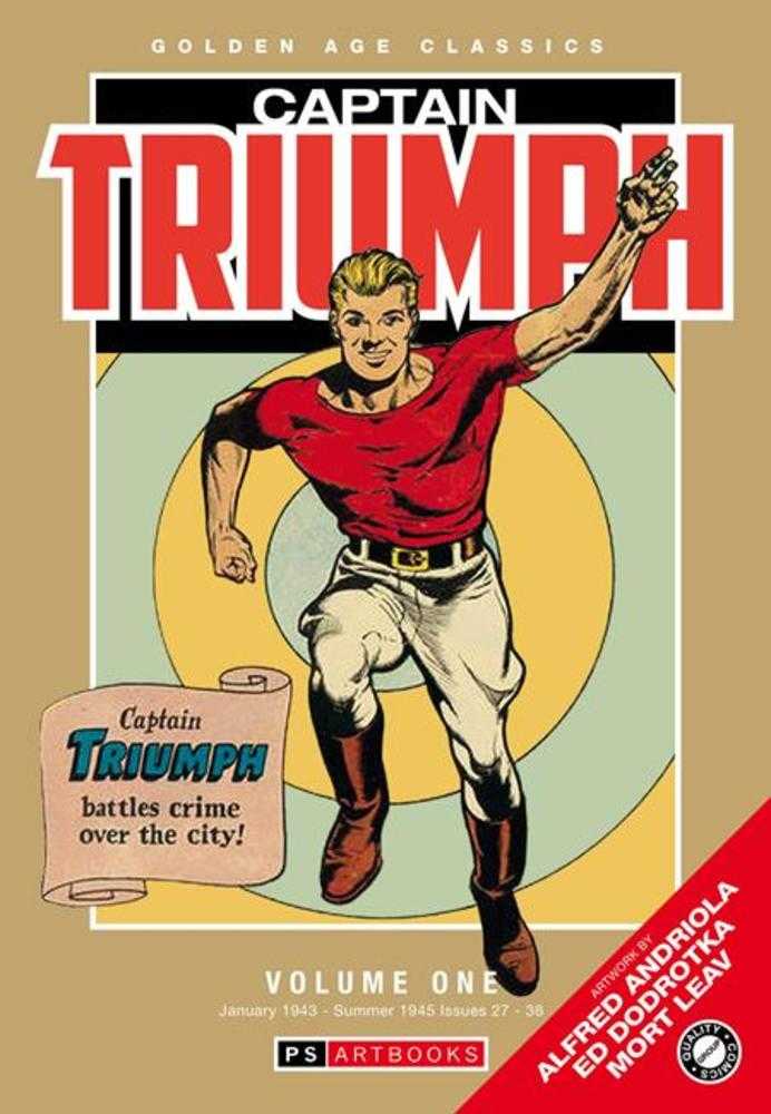 Golden Age Classics Captain Triumph Hardcover Volume 01