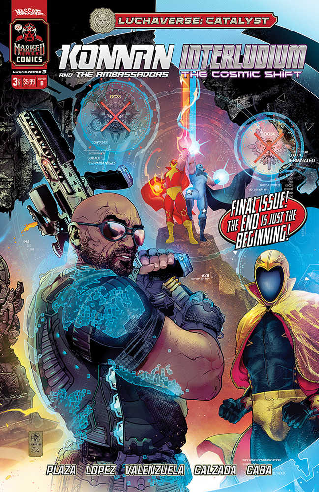 Luchaverse #3 Catalyst Cover B Colapietro Connecting (Mature)